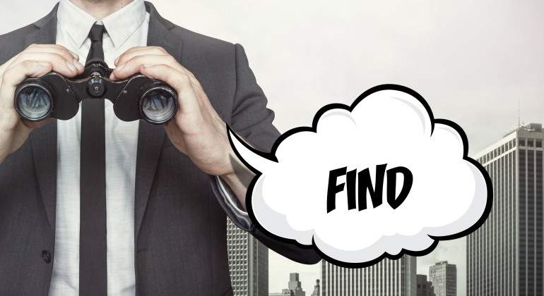 ejecutivo-prismaticos-find-dreamstime